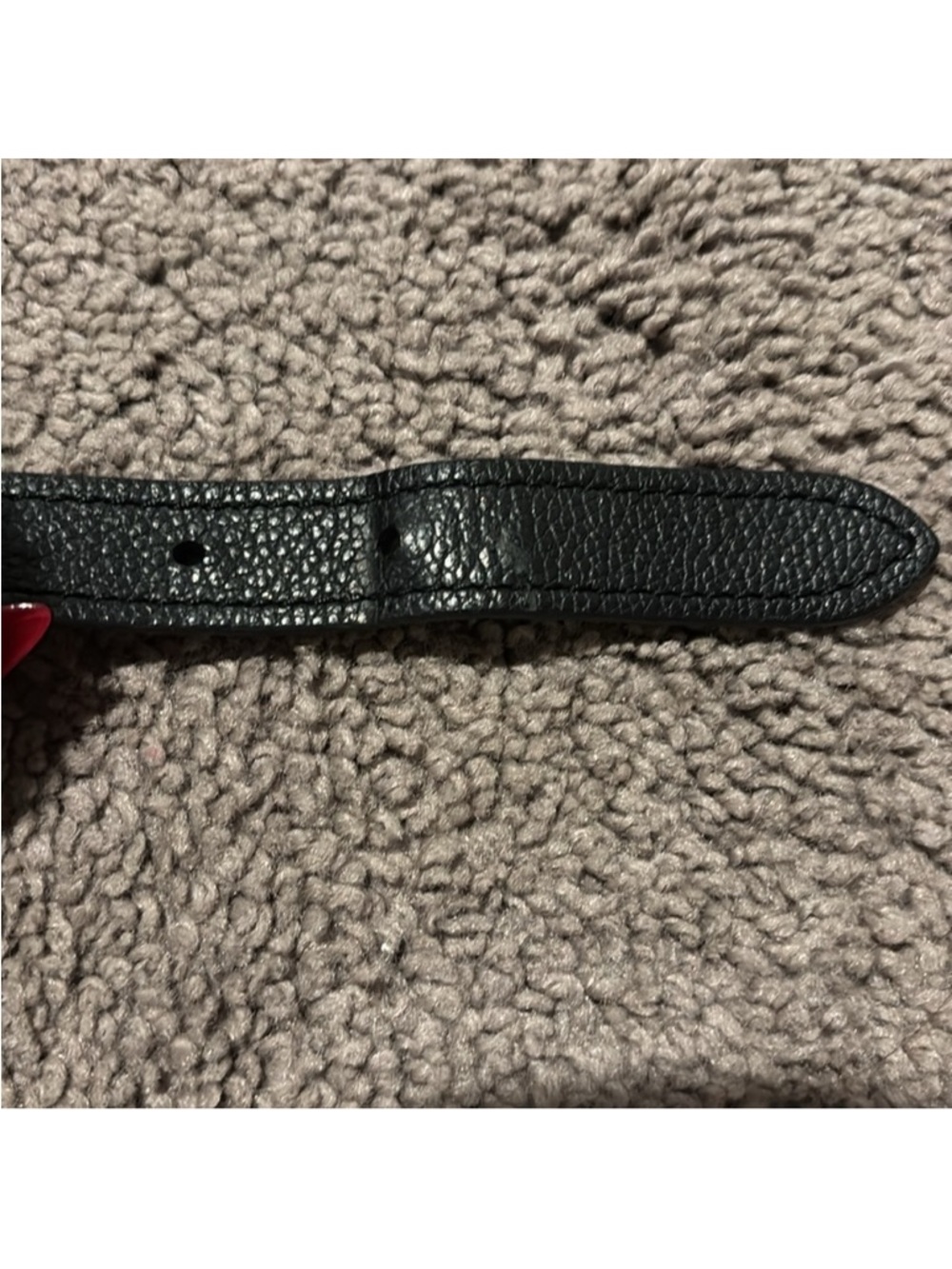 Louis Vuitton Black Embossed Leather Belt Bag - Picture 8 of 10